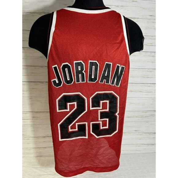 RARE! Vintage 90s Chicago Bulls Michael Jordan #23 Champion Jersey